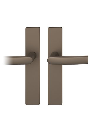 Drückergarnitur 12 1015 LS eck,UG/8,C33,TS 39-58 - FSB