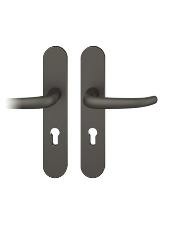 Drückergarnitur 12 1023 LS oval ,PZ72/8,C34,TS 39-58 - FSB