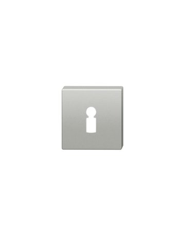 Schlüsselrosettenpaar ASL® 12 1704 eckig,BB, 7mm,TS 39-58,F9016 - FSB