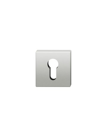 Schlüsselrosettenpaar ASL® 12 1704 eckig,PZ, 7mm,TS 39-58,F9016 - FSB