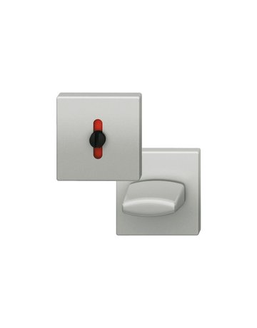 Schlüsselrosettenpaar ASL® 12 1704 eckig,WC/S, 7mm,TS 39-58,C34 - FSB