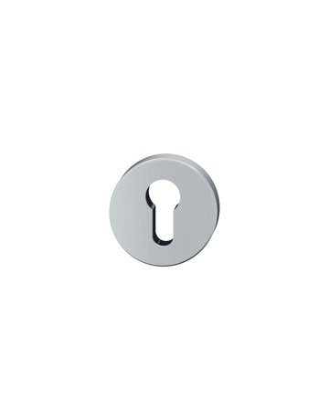 Schlüsselrosettenpaar ASL® 12 1735 rund,PZ,7mm,TS 39-58,ER poliert - FSB