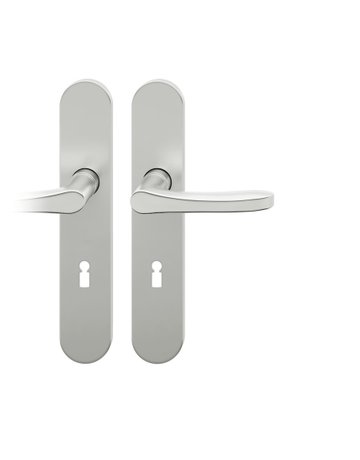 Drückergarnitur 12 1106 LS oval ,BB72/8,ER,TS 39-58 - FSB