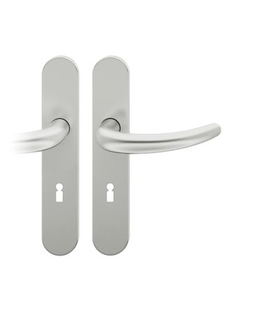 Drückergarnitur 12 1160 LS oval ,BB72/8,ER,TS 39-58 - FSB