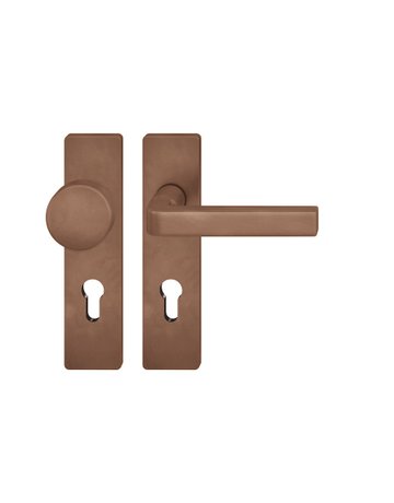 Wechselgarnitur 72 1004 KS eck,PZ72/8,DL,h-bronze,TS 39-48 - FSB