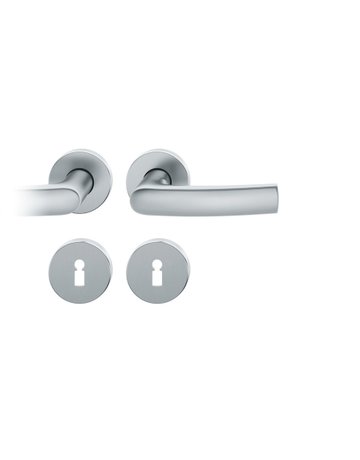 Drückergarnitur 72 1015 Rosette rund ,BB,8,DR,ER,TS39-48 - FSB