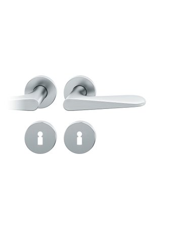 Drückergarnitur 72 1144 Rosette rund ,BB,8,DR,ER,TS39-48 - FSB