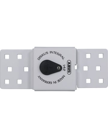 Tor- Diskus-Überfalle, ohne Ösenplatte, 142/200+26/70, Metall - ABUS