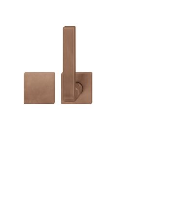 FS Standflügelgarnitur 76 1004 ohne Schlüsselrosette ,eck.,9,h-bronze,TS39-48 - FSB