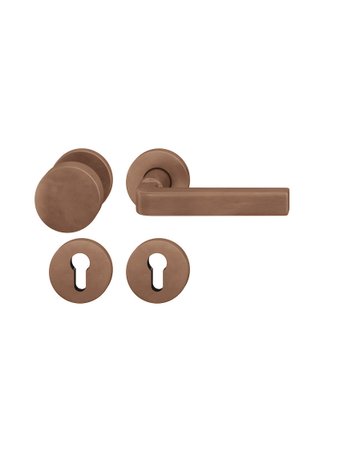 FS Wechselgarnitur 76 1004 Rosette rund ,PZ,9,DL,h-bronze,TS39-48 - FSB