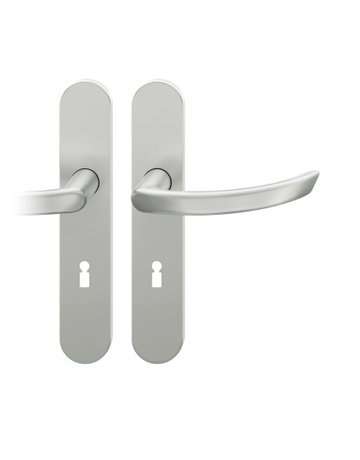 Drückergarnitur 12 1119 LS oval ,BB72/8,ER,TS 39-58 - FSB