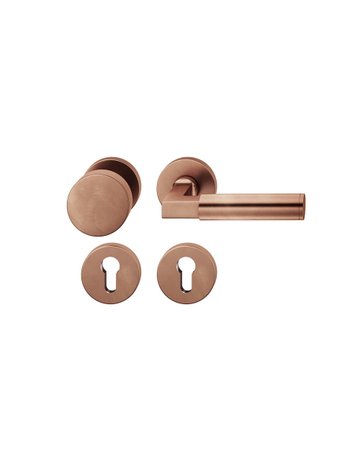FS Wechselgarnitur 76 1102 Rosette rund ,PZ,9,DR,h-bronze,TS39-48 - FSB