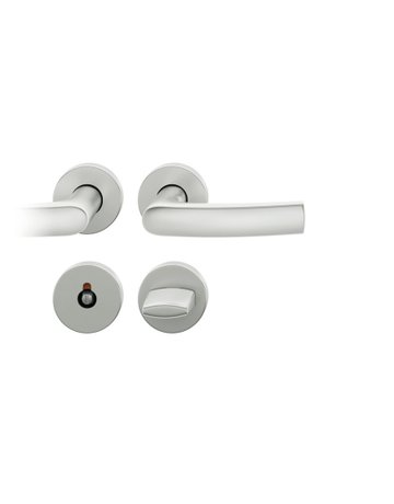 Drückergarnitur 72 1015 Rosette rund ,WC/SS,8(8),DL,F1,TS39-48,AGL3 - FSB