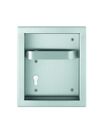 Turnhallenbeschlag 77 7948 235x202,für Rosette,PZ92,DL,9mm,ER - FSB