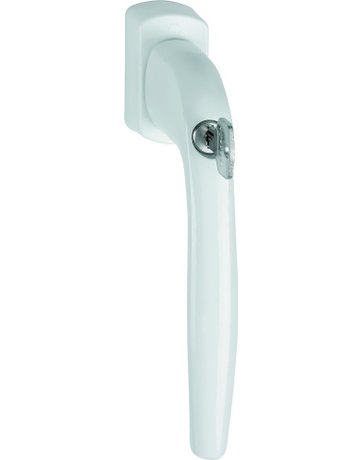 Fenstergriff PSK-0810S/US10 100NM abschliessbar ,eck,7/32-42,verkehrsw. - HOPPE