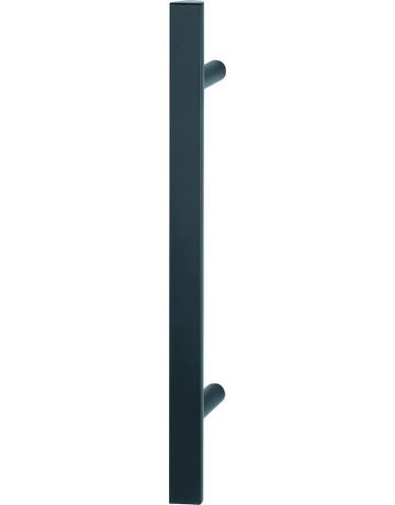 HOPPE Stoßgriff E5091, BA 400mm, L 600mm, Durchmesser 40x23mm, verdeckt verschraubt, schwarz matt