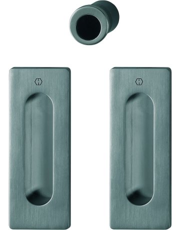 Muschelgriff Set 5 M464 116x44,UG,F97-1-R - HOPPE