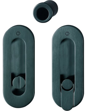 Muschelgriff Set 7 M472 116x44,WC/S,8mm,F96-1-R,TS33-48 - HOPPE