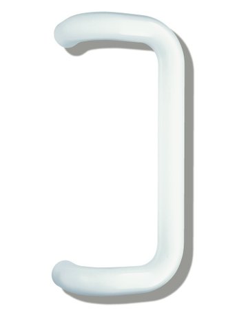 Stoßgriff 550.40GKLT BA 360,L 400, Ø40,reinweiß - Hewi