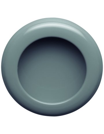 Möbel- Muschelgriff, 538.75ML, Durchmesser 75mm, Höhe 21mm, rund, felsgrau - Hewi