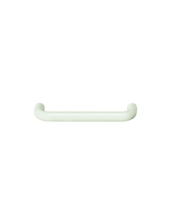 Möbel- Bügelgriff, 548.13.128, Durchmesser 13x 128mm, Höhe 38mm, reinweiß, durchgefärbt - Hewi