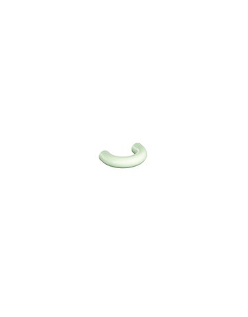 Möbel- Rundbogengriff, 548RD42, Durchmesser 10x 32mm, Höhe 26mm, reinweiß, durchgefärbt - Hewi