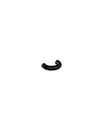 Möbel- Rundbogengriff, 548RD42, Durchmesser 10x 32mm, Höhe 26mm, tiefschwarz, durchgefärbt - Hewi