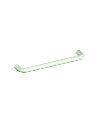 Möbel- Bügelgriff, 548.13.192, Durchmesser 13x 192mm, Höhe 38mm, reinweiß, durchgefärbt - Hewi
