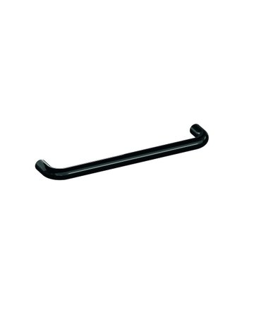 Möbel- Bügelgriff, 548.13.192, Durchmesser 13x 192mm, Höhe 38mm, tiefschwarz, durchgefärbt - Hewi