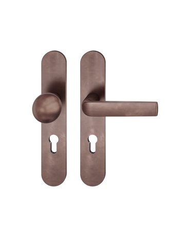 Wechselgarnitur 12 1267 LS oval ,PZ72/8,d-bronze,TS 39-58 - FSB