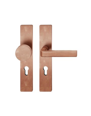 FS Wechselgarnitur 76 1004 LS eck,PZ72/9,DL,h-bronze,TS 39-48 - FSB