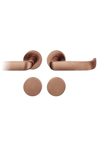 FS Standflügelgarnitur 79 1268 ohne Schlüsselrosette ,rd.,9,d-bronze,TS39-48 - FSB