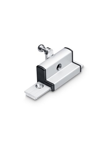 OL-Flügelbock, gleitend, OL 90N / OL 95, Aluminium, tiefschwarz lackiert - GEZE