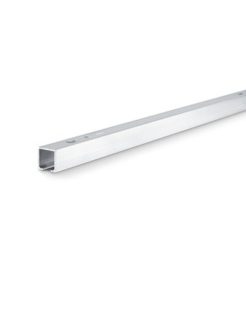 Rollan 80 Laufrohr ohne Zubehör Alu blank 31,2 x 29 x 6000 mm - GEZE