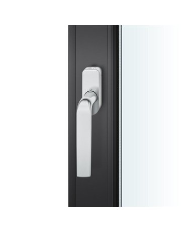 Fenstergriff 34 1267 abschliessbar ,ov.,7/30,gl.,ER - FSB