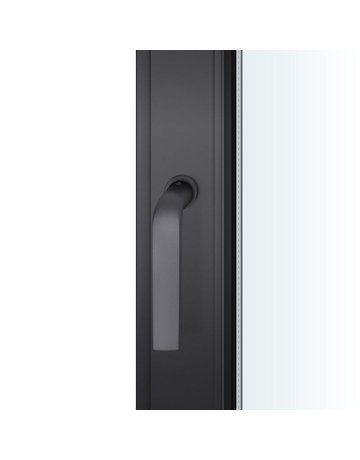 Fenstergriff 34 1267 Stand.,rd,7/24-38,schwarz,KF - FSB