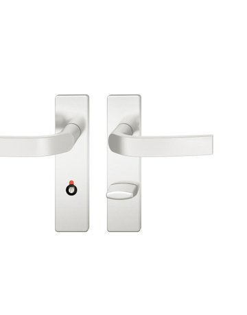 AGL3-Badgarnitur links Aluminium naturfarbig - FSB