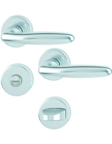 Rosette Garnitur 1510/42KB/42KBS, F1, WC, 37-47 - HOPPE