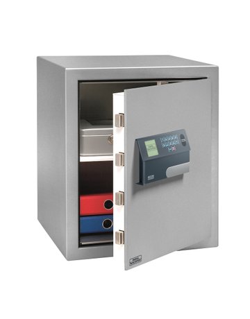 Wertschutzschrank, Karat MT 660 E FP SecuTronic, platingrau - BURG WÄCHTER