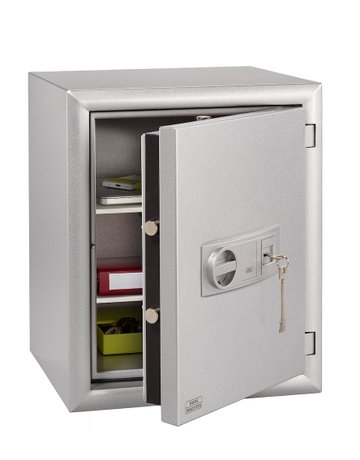 Wertschutzschrank, Diplomat MTD 760 K SecuSafe, silber - BURG WÄCHTER