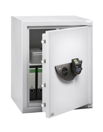 Wertschutzschr., Office-Line 802 E FP 300 SecuTronic, lichtgrau - BURG WÄCHTER