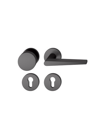Wechselgarnitur 12 1005 Rosette rund ,PZ,8,sw,TS39-58 - FSB