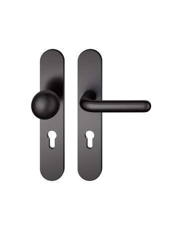 Wechselgarnitur 12 1147 LS oval ,PZ72/8,schwarz,TS 39-58 - FSB