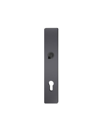 Langschild ASL® 12 1410 eckig,PZ 92,schwarz gestr. - FSB
