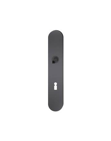 Langschild ASL® 12 1418 oval,BB 72,schwarz gestr. - FSB