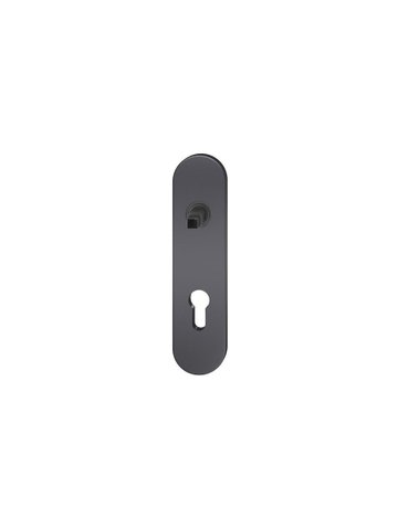 Kurzschild ASL® 12 1451 oval,PZ 72,schwarz gestr. - FSB