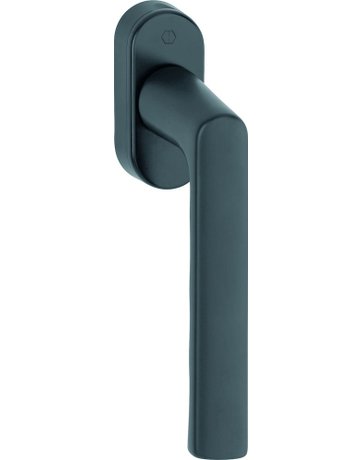 Fenstergriff 0700L/U26 Stand.,ov.,7/32-42,F9714M - HOPPE