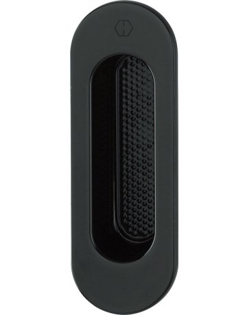 Muschelgriff 422 105x35,offen,d.br. - HOPPE