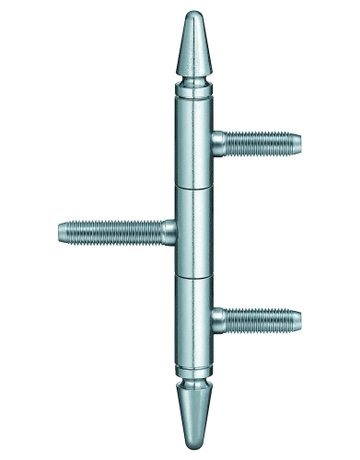 Fenster- Einbohrband, BAKA® C 1-13ZKG13 MSTS, für Kippflügel, 3-teilig, Ø 13mm, topzink - SIMONSWERK
