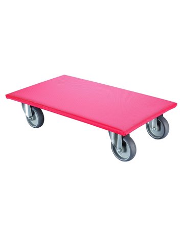 Möbelroller 600x350 Thermopl.Rad, Tragkraft 330 Kg